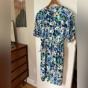 Vintage 55% Cotton Dress